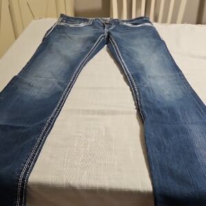 Daytrip Leo Women's Boot Cut Jeans Size W31 I 33  - Blue Gently Used